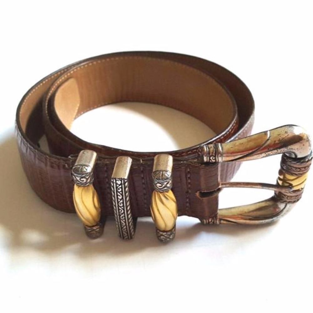 Brighton Leather Belt - M 47607